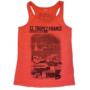 Express - St.Tropez France Graphic Tank-top